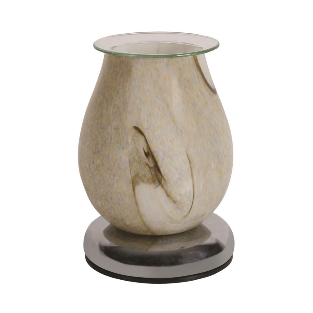 Aroma Natural Swirl Oval Touch Electric Wax Melt Warmer £23.84